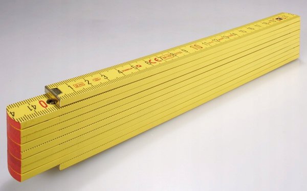 Stabila Πτυσσόμενη μεζούρα 2m STABILA 707 οξιά, κίτρινη, 10 τμήματα