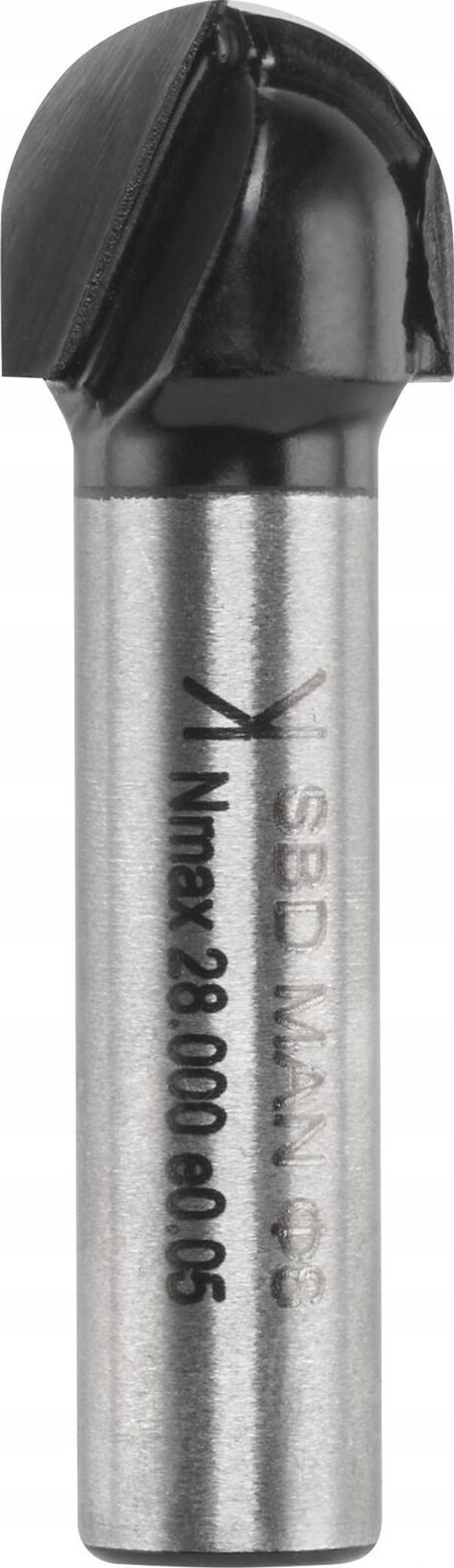 Φρέζα TCT, στρογγυλή αυλάκωση R6 x 12 mm