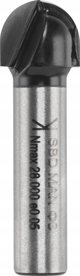 Φρέζα TCT, στρογγυλή αυλάκωση R6 x 12 mm