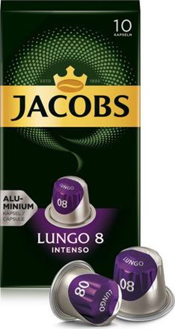 Staples Καφές jacobs κάψουλες lungo 8 intenso 10/τμχ