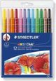 STAEDTLER Κηρομπογιές περιστρεφόμενες 12 χρώματα Twister