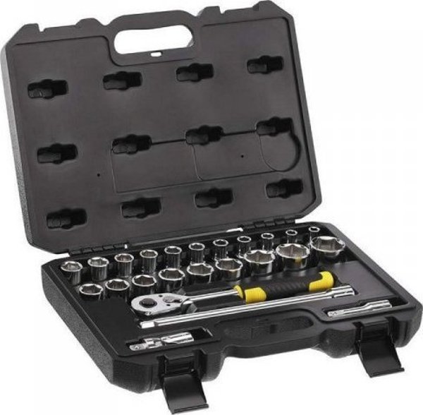Stanley Σετ Καρυδάκια 1/2" 24 Τεμάχια STMT82830-1, Καστάνια & Εργαλεία Χειρός