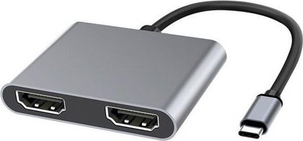 Σταθμός/αναπαραγωγέας MicroConnect USB-C (USB3.1CHDMIX2)