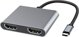 Σταθμός/αναπαραγωγέας MicroConnect USB-C (USB3.1CHDMIX2)
