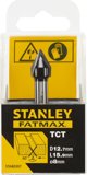 Stanley Φρέζα TCT, V-αυλάκι 60 x 12,7 mm