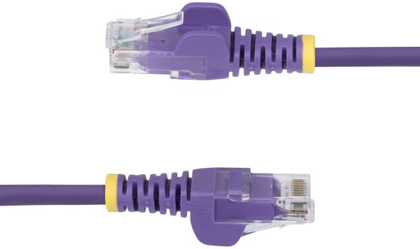Καλώδιο Δικτύου StarTech Cat6 U/UTP, 0.5m, Μωβ, N6PAT50CMPLS