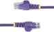Καλώδιο Δικτύου StarTech Cat6 U/UTP, 0.5m, Μωβ, N6PAT50CMPLS