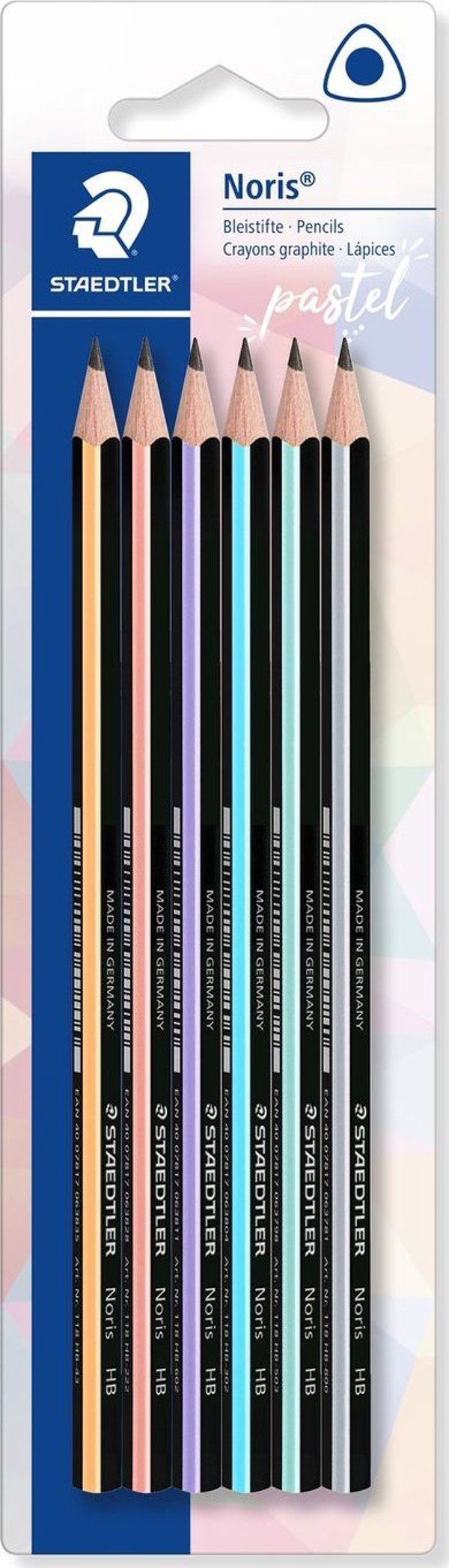Μολύβι STAEDTLER N. PA HB x6 Blisterkarte