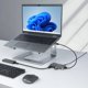STARTECH.COM 4-Port USB-A Hub 5Gbps Busbetrieben Typ A auf 4x USB-A 3.0 Hub USB-C-Netzteil Port Mini Reisehub-Verteiler USB Splitter