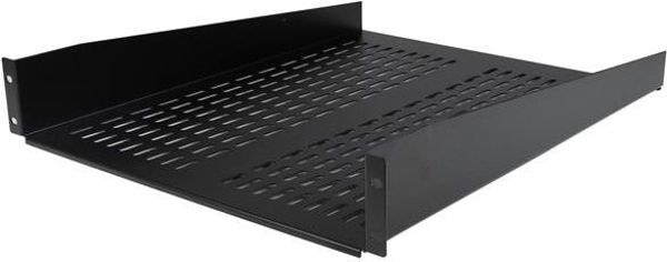 StarTech Ράφι σχεδιασμένο για τοποθέτηση σε ράφια Rack 2U, χωρητικότητα 22kg, Διάτρητο (CABSHELF22V)