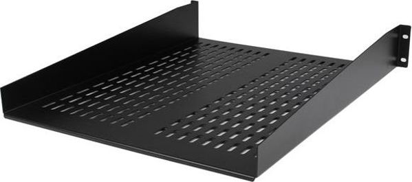 StarTech Ράφι σχεδιασμένο για τοποθέτηση σε ράφια Rack 2U, χωρητικότητα 22kg, Διάτρητο (CABSHELF22V)