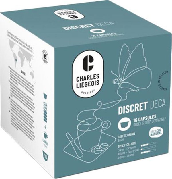 Starbucks Κάψουλες Discret Deca χωρίς καφεΐνη για Nescafe Dolce Gusto 16 τεμ.