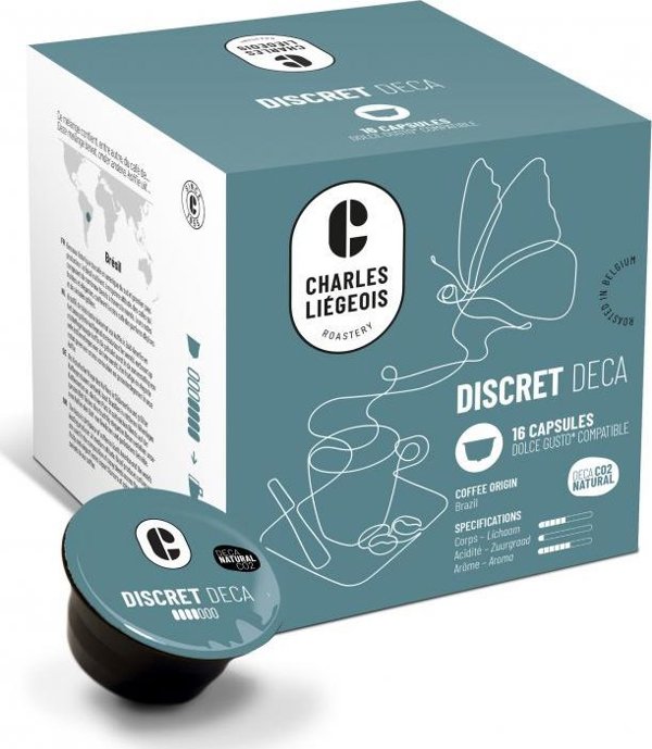 Starbucks Κάψουλες Discret Deca χωρίς καφεΐνη για Nescafe Dolce Gusto 16 τεμ.