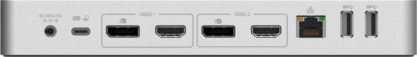 Σταθμός/αναπαραγωγέας StarTech USB-C/A (DK30C2DPPDUE)