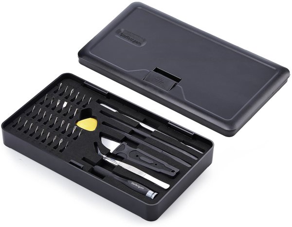 STARTECH.COM 40-tlg Computer-Reparaturset fur Laptop PC Elektronik Telefon 30-Bit-Pr�zisionsschraubendreher Reparaturkit