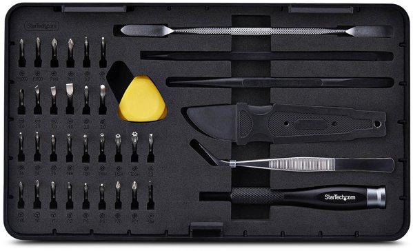 STARTECH.COM 40-tlg Computer-Reparaturset fur Laptop PC Elektronik Telefon 30-Bit-Pr�zisionsschraubendreher Reparaturkit
