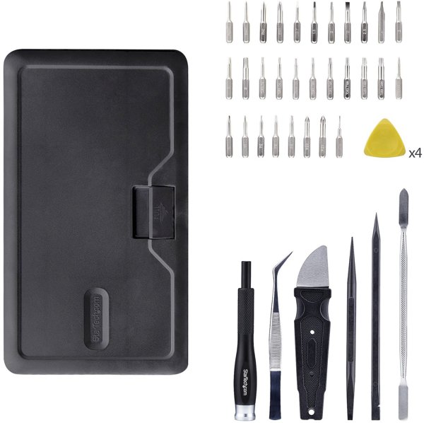STARTECH.COM 40-tlg Computer-Reparaturset fur Laptop PC Elektronik Telefon 30-Bit-Pr�zisionsschraubendreher Reparaturkit