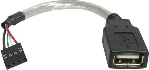 StarTech USB εξωτερικό - USB εσωτερικό, Μαύρο (USBMBADAPT)