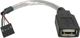 StarTech USB εξωτερικό - USB εσωτερικό, Μαύρο (USBMBADAPT)