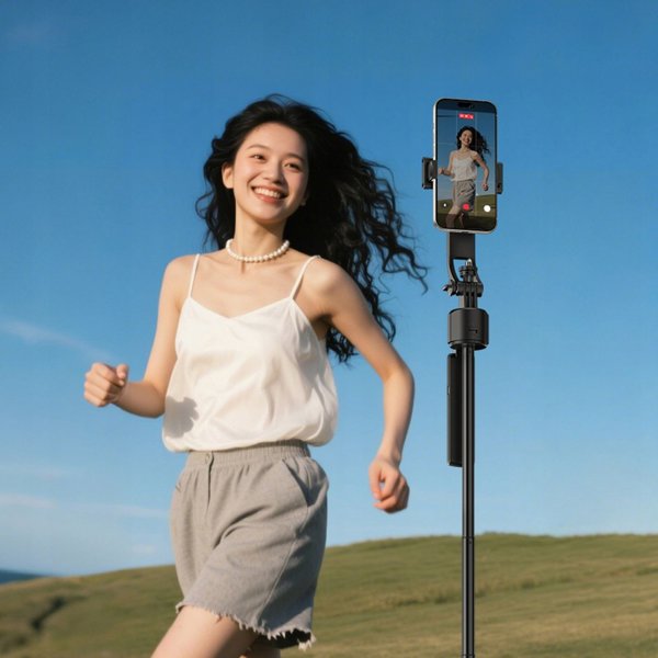 Τρίποδο 163cm Selfie Stick Αυτόματη Παρακολούθηση + Τηλεχειριστήριο Για Τηλέφωνο / Ulanzi / Tt23