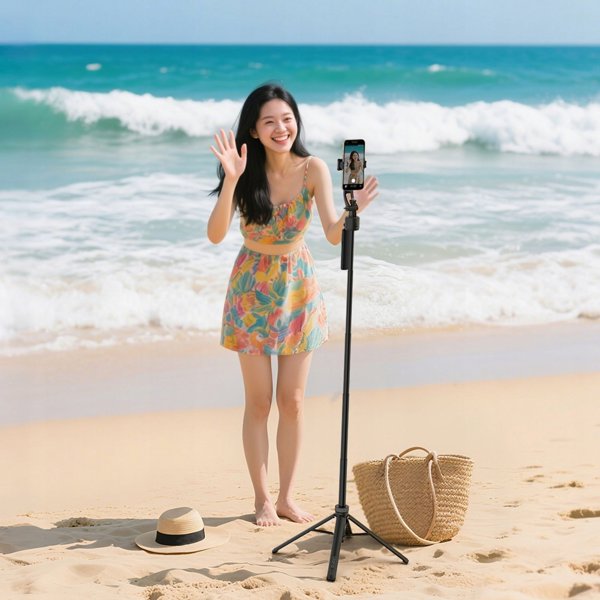 Τρίποδο 163cm Selfie Stick Αυτόματη Παρακολούθηση + Τηλεχειριστήριο Για Τηλέφωνο / Ulanzi / Tt23