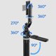 Τρίποδο 163cm Selfie Stick Αυτόματη Παρακολούθηση + Τηλεχειριστήριο Για Τηλέφωνο / Ulanzi / Tt23