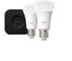 Startkit White and Color Ambiance 2xE27 1100lm + Hue Bridge Pro