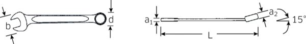Stahlwille Ανοιχτό κλειδί 9/16", OPEN-BOX