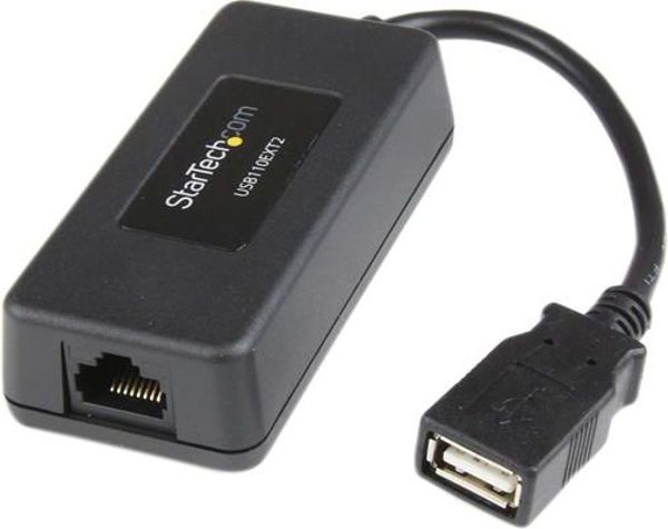 StarTech USB-A - RJ-45 Μαύρο (USB110EXT2)
