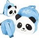 Starpak Βελούδινο Σακίδιο Πλάτης Panda, Μίνι Τσάντα Νηπιαγωγείου για Παιδιά