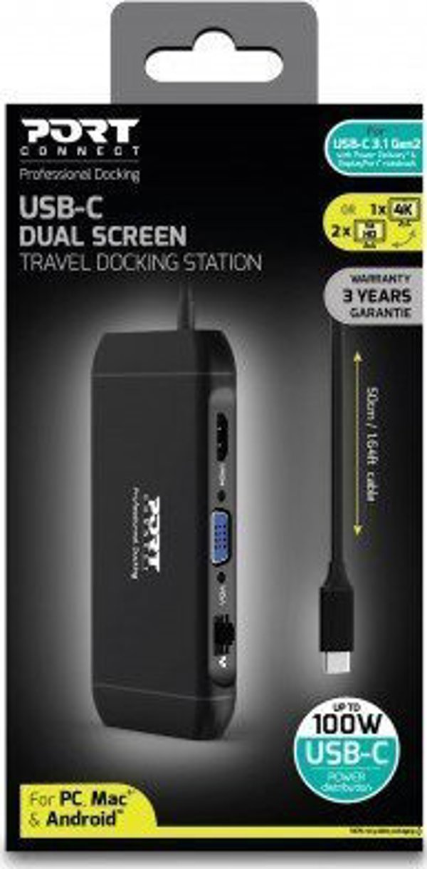 Stacja/replikator Port Designs USB-C (901913 )