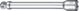 Stahlwille Γωνιακή προέκταση 3/8", 125 mm με αρθρωτό wobble-drive STAHLWILLE