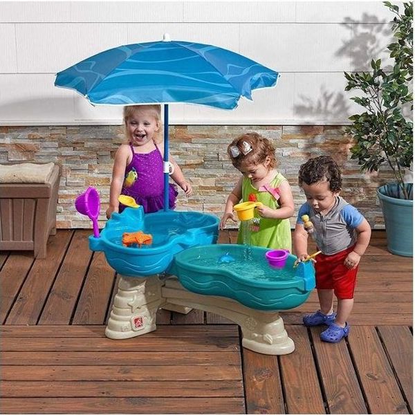 Step2 Sandbox Laguna Τραπέζι Νερού Δύο Επιπέδων 110x63.5cm με Αξεσουάρ (8645)