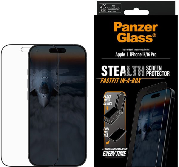 PanzerGlass Προστάτευτο Οθόνης Stealth Για Smartphone - Tempered Glass