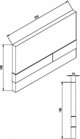 Σκελετός Werit-P Κρυφό σετ WC WERIT + Sapho Paco RIMLESS 174-91100900-00+PZ1012R