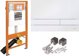 Σκελετός Werit-P Κρυφό σετ WC WERIT + Sapho Paco RIMLESS 174-91100900-00+PZ1012R