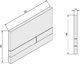 Σκελετός Werit-P Κρυφό σετ WC WERIT + Sapho Paco RIMLESS 174-91100900-00+PZ1012R