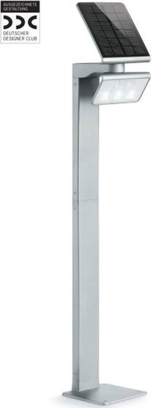 Steinel XSolar GL-S Ηλιακό Φωτιστικό LED 1,2W με Αισθητήρα Κίνησης, Ασημί