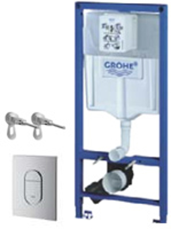 Σκελετός Grohe Arena Cosmopolitan 3w1 για κρεμαστή λεκάνη (38981000)
