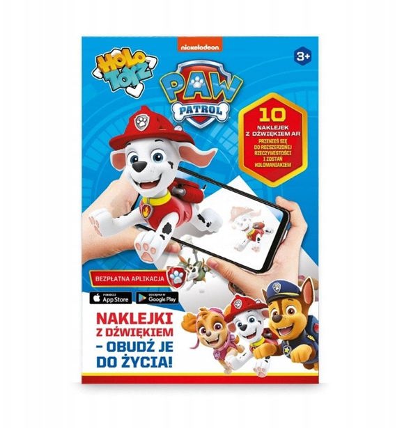 ΑΥΤΟΚΟΛΛΗΤΑ Paw Patrol 10 ΤΕΜ HTPPST100