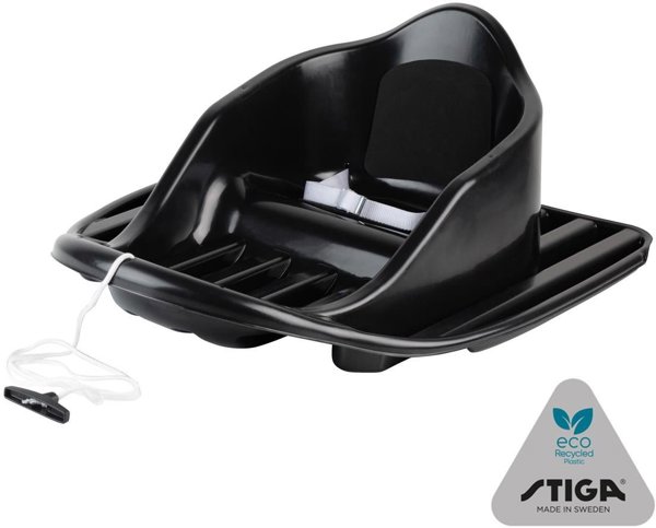 Stiga Cruiser ECO Καροτσάκι Μωρού, Μαύρο