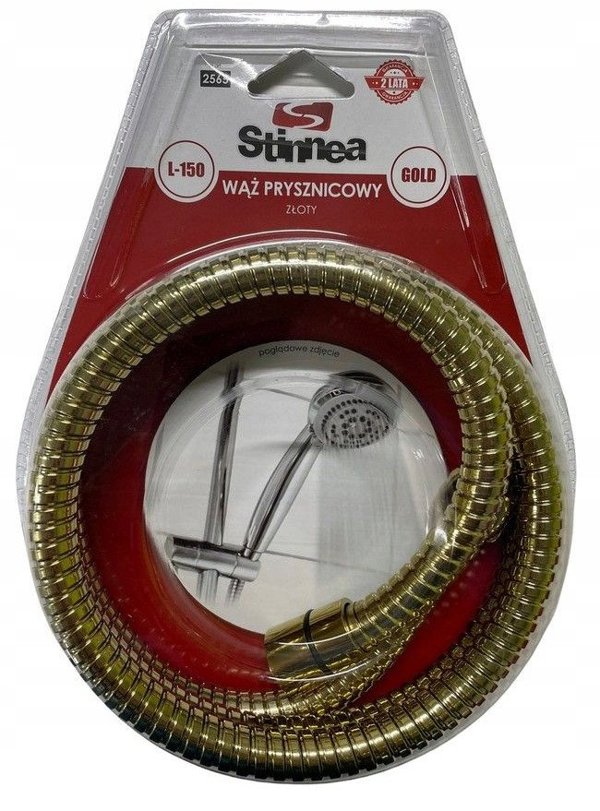 Σωλήνας ντους Stinnea 150 cm, χρυσός 2565