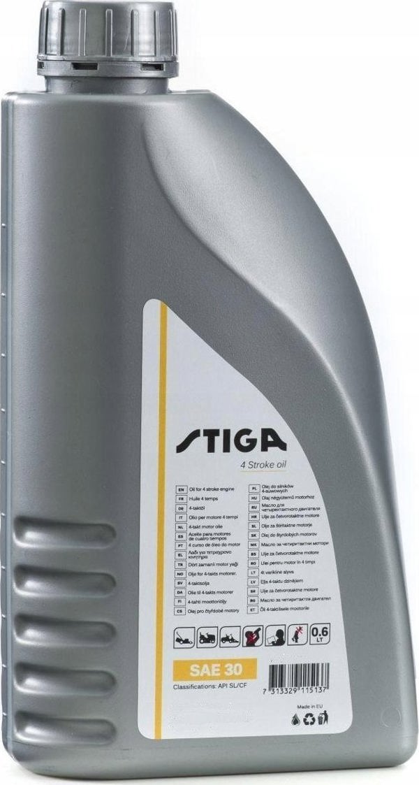 Stiga Stiga Lawn Mower Oil SAE 10W-30