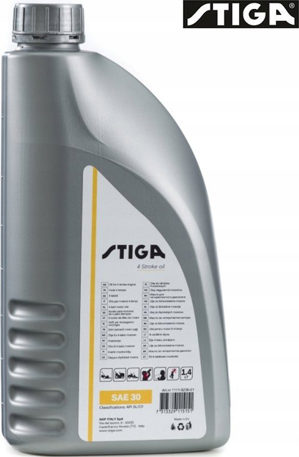 Stiga Stiga Lawn Mower Oil SAE 10W-30