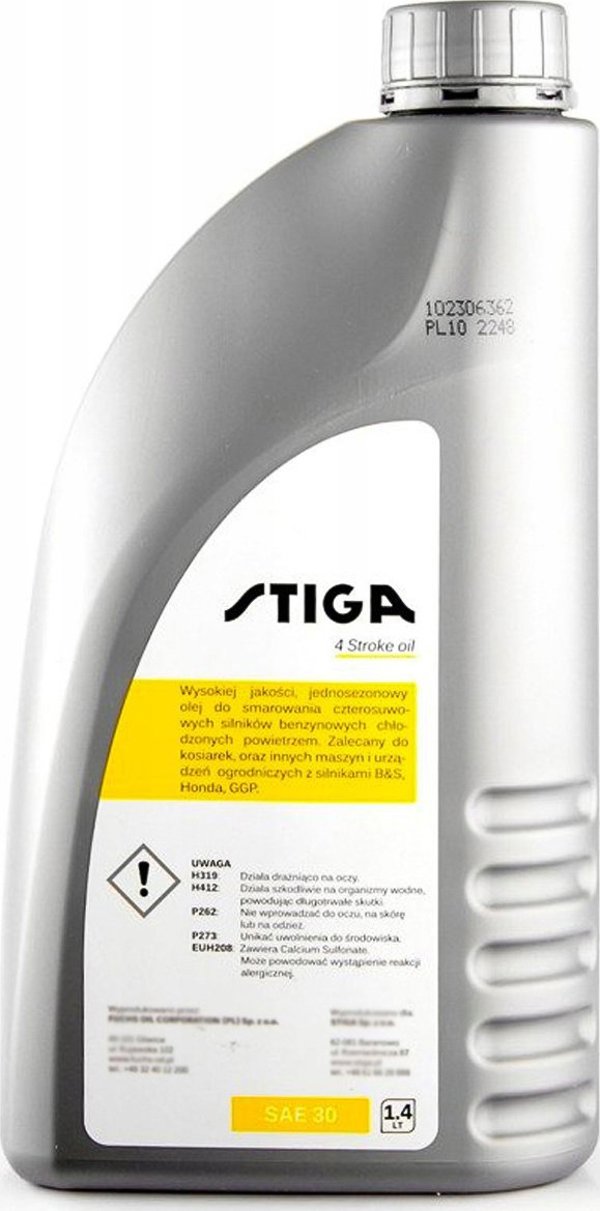 Stiga Stiga Lawn Mower Oil SAE 10W-30