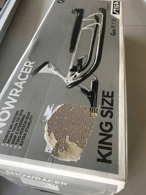 Stiga Stiga Steerable έλκηθρο KING SIZE GT 13584233 7318684679102