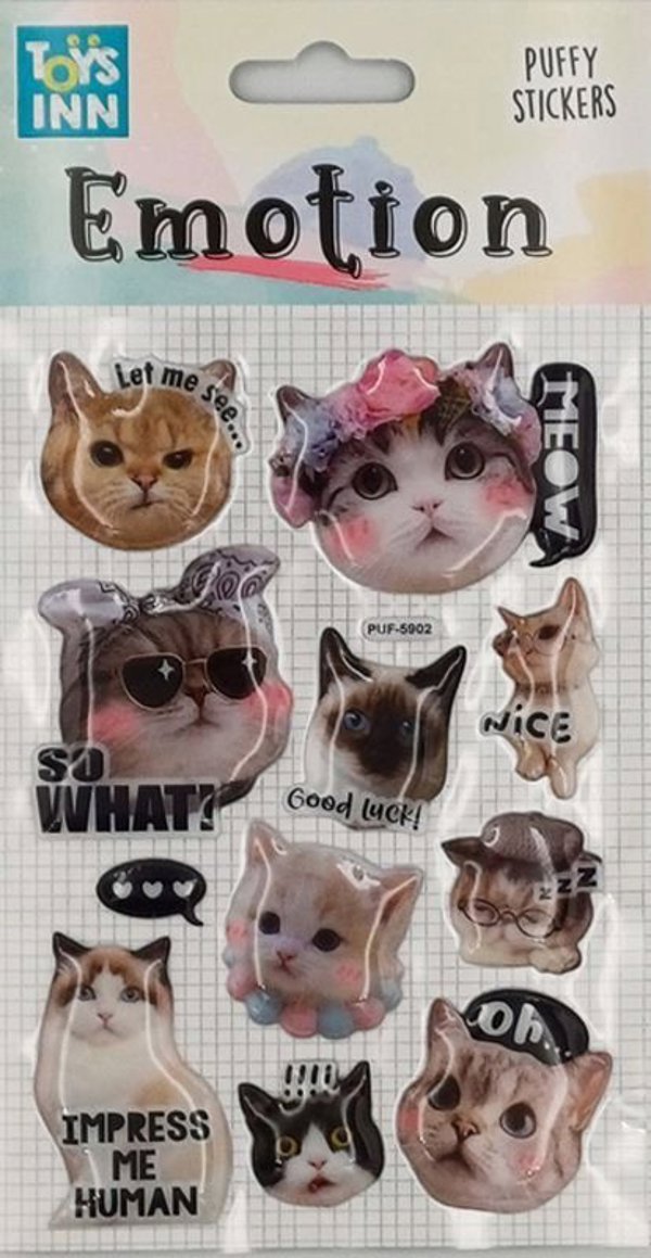 Stnux Stickers emotions - cats 8684 STNUX p6