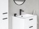 Νιπτήρας Stone Ravak Chrome Slim 80x49 cm, γυαλιστερό λευκό, XJG01180001