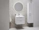 Νιπτήρας Stone Ravak Chrome Slim 80x49 cm, γυαλιστερό λευκό, XJG01180001