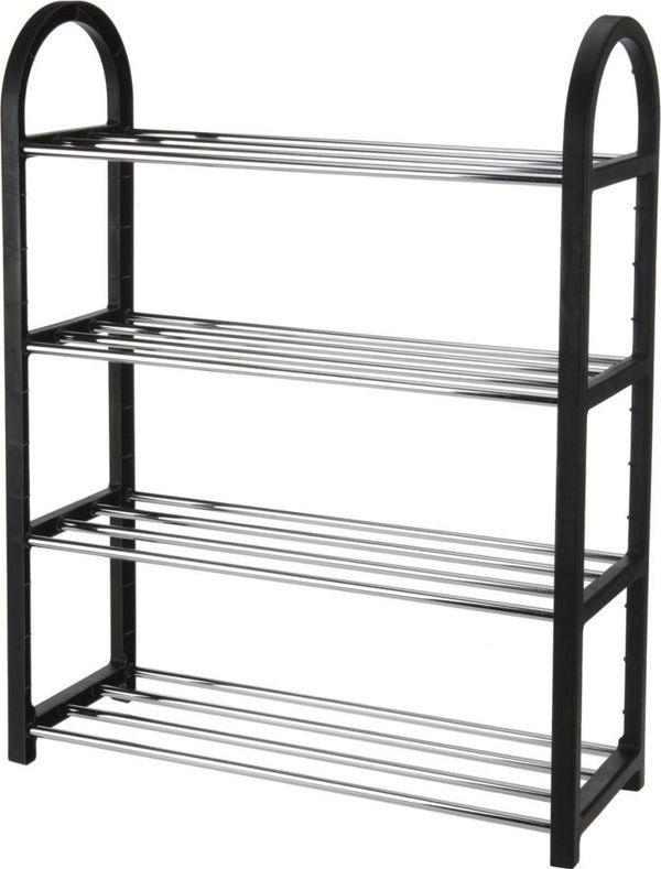 Storage Solutions Ράφι ντουλάπι οργανωτής βάση για παπούτσια 4 επίπεδα καθολικό
